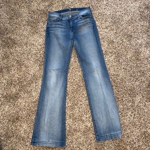 High rise bell bottom jeans!
